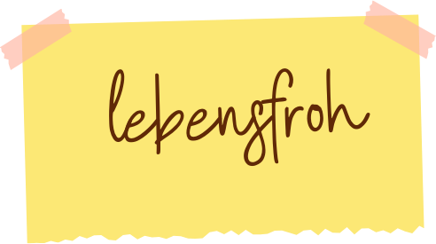 Post-It lebensfroh